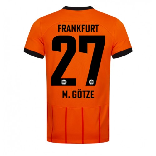 Eintracht Frankfurt Mario Gotze #27 Rezervni Dres 2024-25 Kratak Rukav